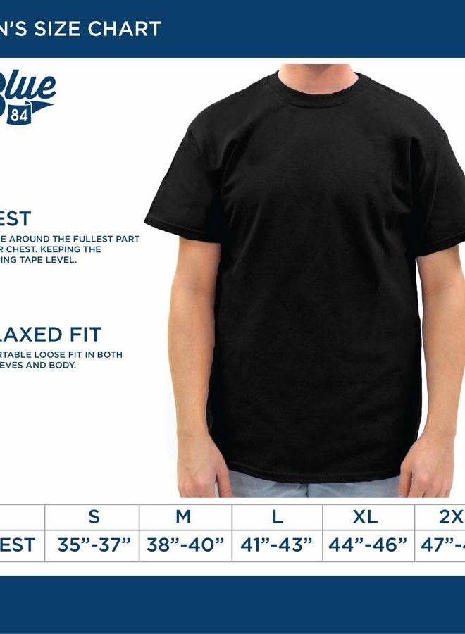 Blue 84 Men's Standard T Shirt Team Color Icon, Forest, XX-Large - Image 4
