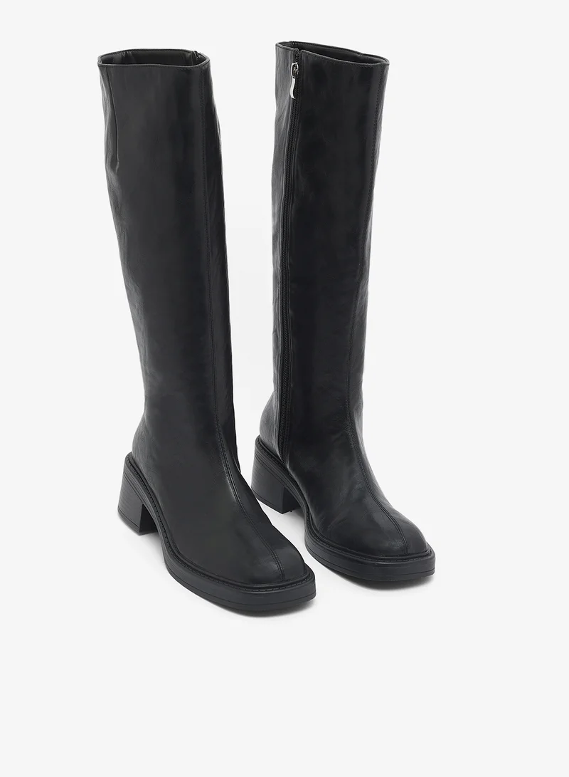 ريد أحذية الركبة الكاجوال