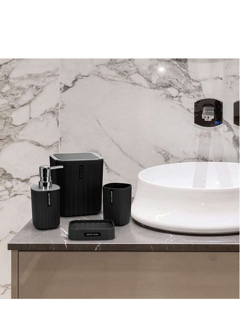 طقم اكسسوارات للحمام من 4 قطع - Image 5