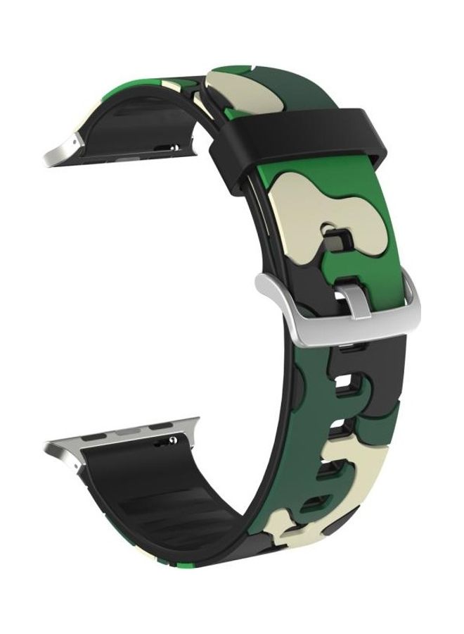 HuHa Silicone Replaceable Watch Strap For Apple Watch Series 7/6/SE/5/4/3/2/1 41/40/38mm Multicolour - Image 3