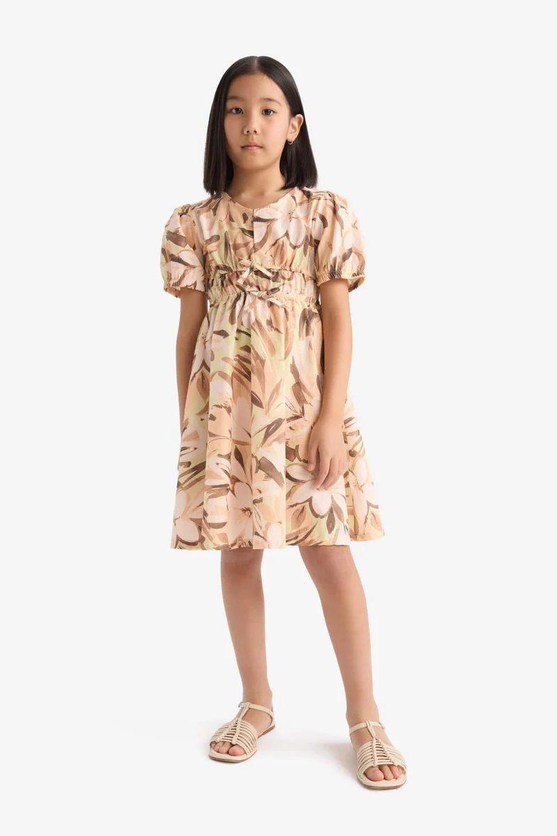 ديفاكتو Short Sleeve Woven Dress