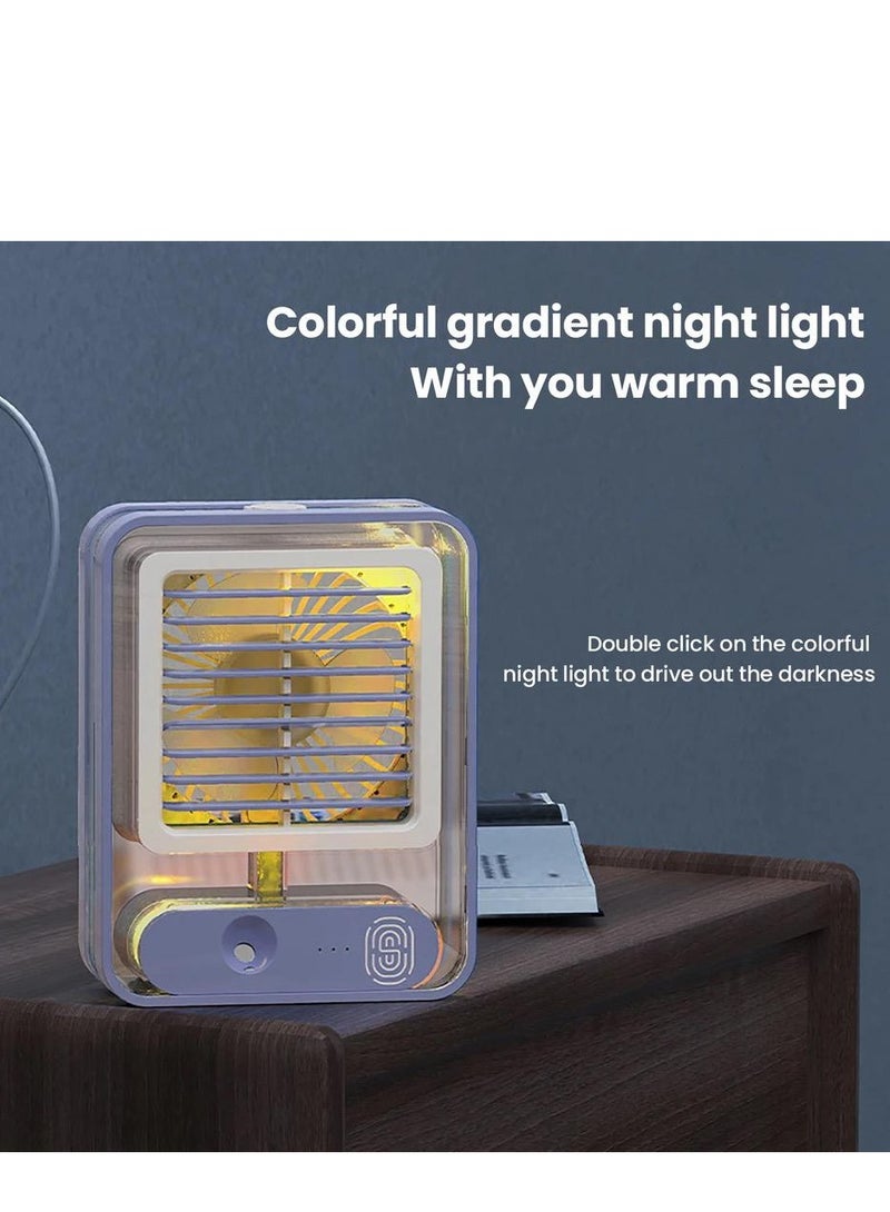 Loquat The air fan and the translucent luminous water spray are multi-colour - Image 5
