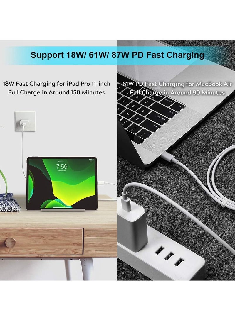 USB C Charge Cable, COOYA USB C to USB C Cable Pixel 4 7 Pro Charger Cable, 6FT Type C Cable Fast Charge USB C Cord for Google Pixel 6 6a 5 4a 3a 4XL for iPad Pro 2022 Samsung S22 Note 20 10 S20 Ultra - Image 4
