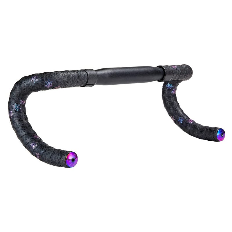 Supacaz Bike BARTAPE, Super Sticky Kush, Galaxy, Oil Slick Plus Oil Slick Plugs - Image 2