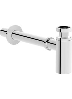 Vitra A45123 Sink Siphon, T Type, Chrome  - Image 1