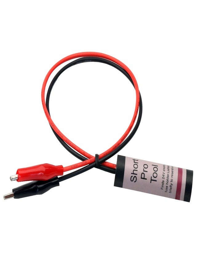 folosem Short Pro Tool - Quickly Locate Shorts in HVAC Tools 24 VAC Circuits Short Finder Tester, Automatic Reset, Alligator Clips - Image 3