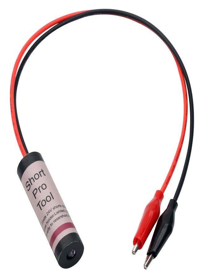 folosem Short Pro Tool - Quickly Locate Shorts in HVAC Tools 24 VAC Circuits Short Finder Tester, Automatic Reset, Alligator Clips - Image 1