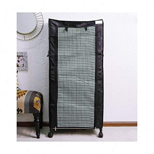 Generic MKW HEAVY DUTY , CLASSY LOOK , MULTIPURPOSE , PREMIUM METAL (MADE IN INDIA) 6 SHELVES SHOE RACK WITH COVER AND WHEELS (COLOR OF COVER MAY VARY) Metal Collapsible Shoe Stand - Image 2