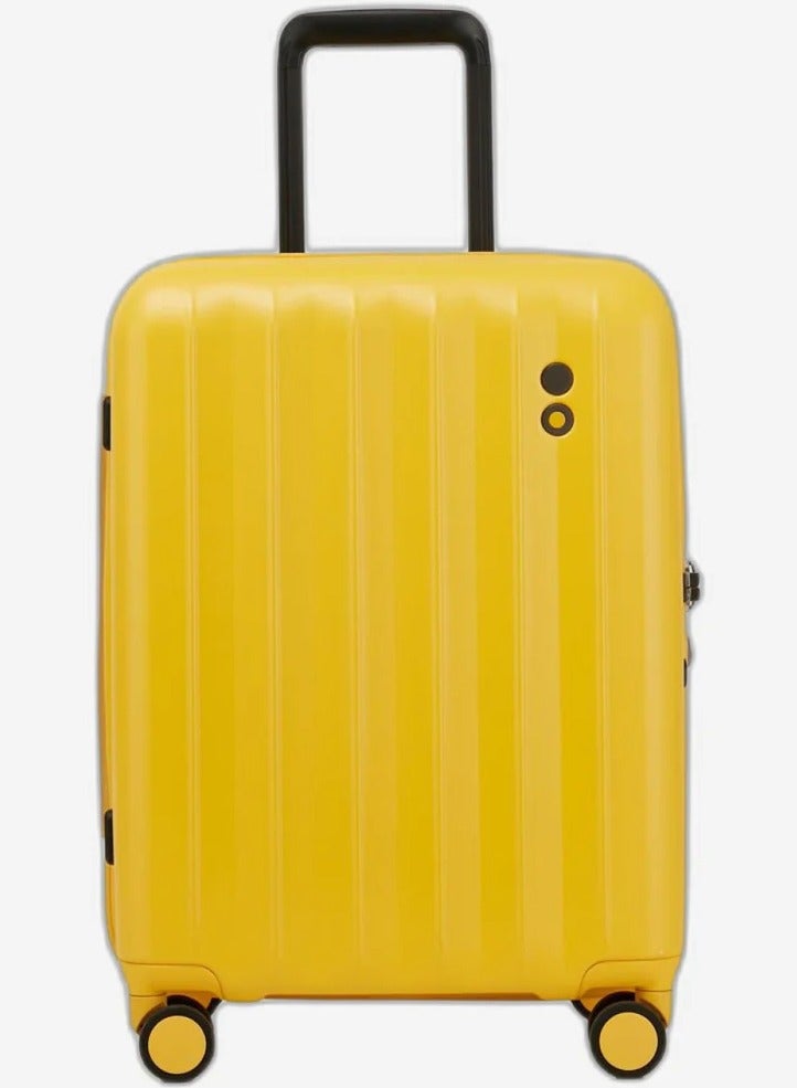 Echolac Amos Pro 54 Cm Cabin Luggage Trolley - Yellow - Image 1
