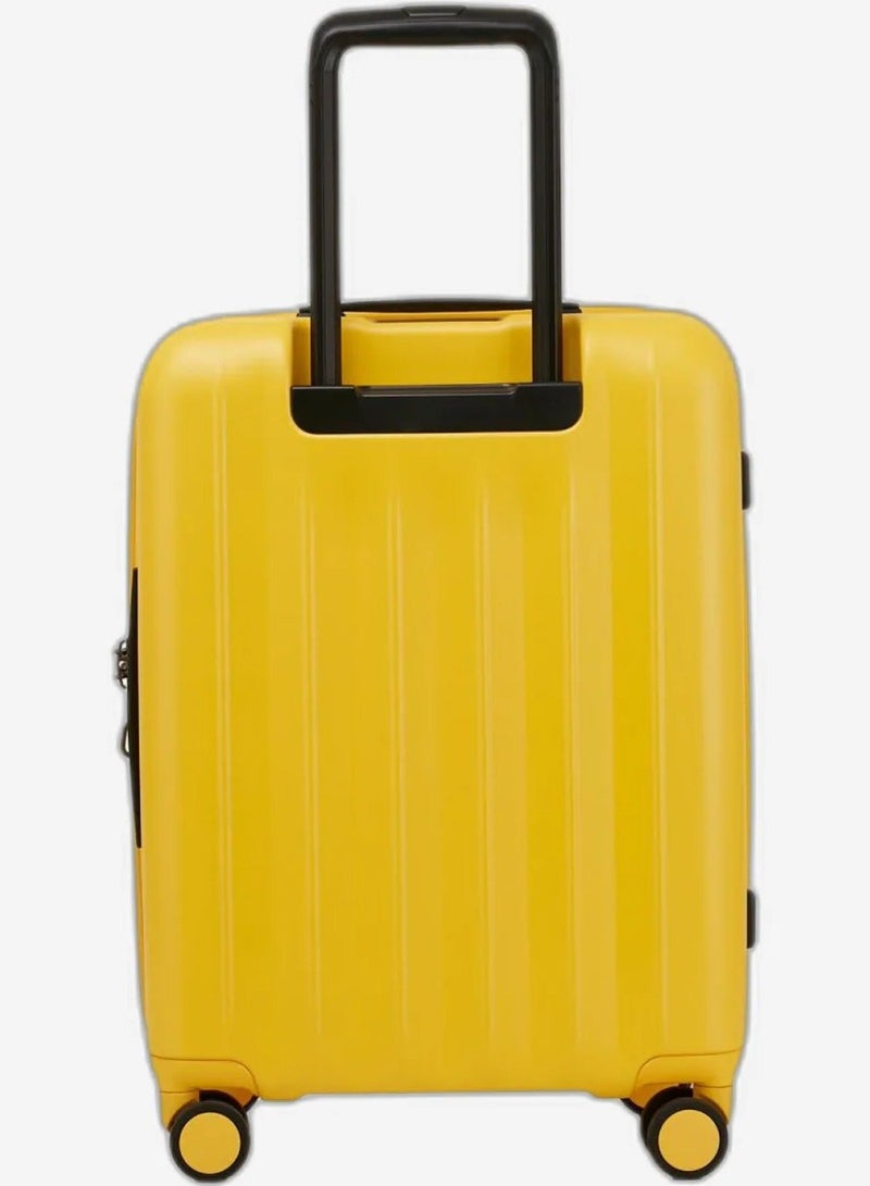 Echolac Amos Pro 54 Cm Cabin Luggage Trolley - Yellow - Image 2