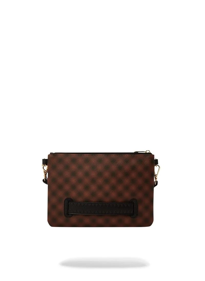 SPRAYGROUND SHARKS IN PARIS BLUR CLUTCH