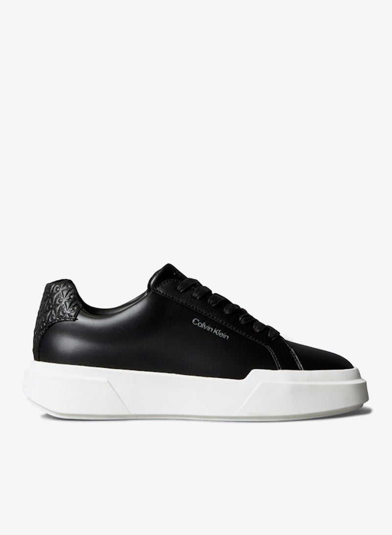 Calvin Klein Jeans CK Avenue - Smooth Leather Logo Trainers - Image 1