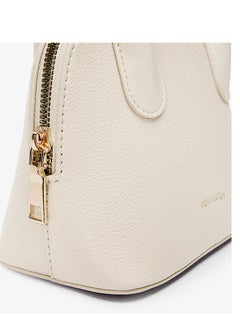 Bostanten Trendy Small Crossbody Bag for Women | Mini Vegan Leather Satchel Handbag with Detachable Shoulder Strap – Stylish Beige Purse  - Image 2