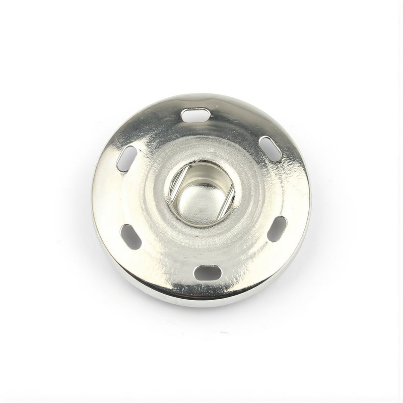 8mm Invisible Snap Buttons Brass Sew On Fasteners For Women Dress Handmade DIY Craft - Image 5