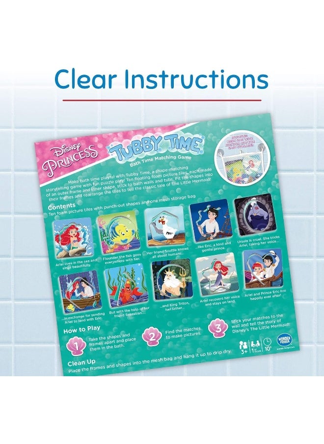 Wonder Forge Wonder Forge Disney Princess Tubby Time: Bath Time Matching Game  - Image 4