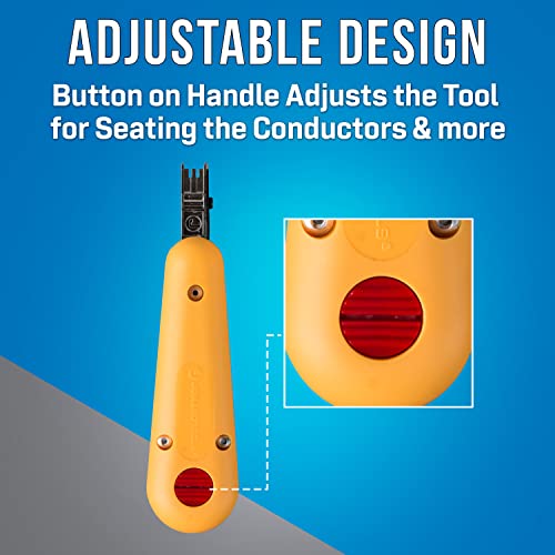 Jonard Tools EP-16A Manual Punchdown Tool for BIX, GigaBIX, and UMOXS Cross-Connect System Blocks - Image 5