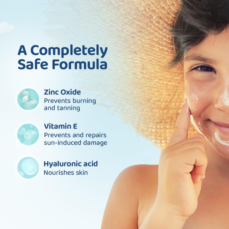 La Shield Kids Sunscreen Gel SPF 50 PA100 Mineral SunscreenFor kids above 2 years ageEnriched with Vitamin E  Hyaluronic AcidSuitable for Sensitive skin4 hour water resistantFragrance free - Image 3