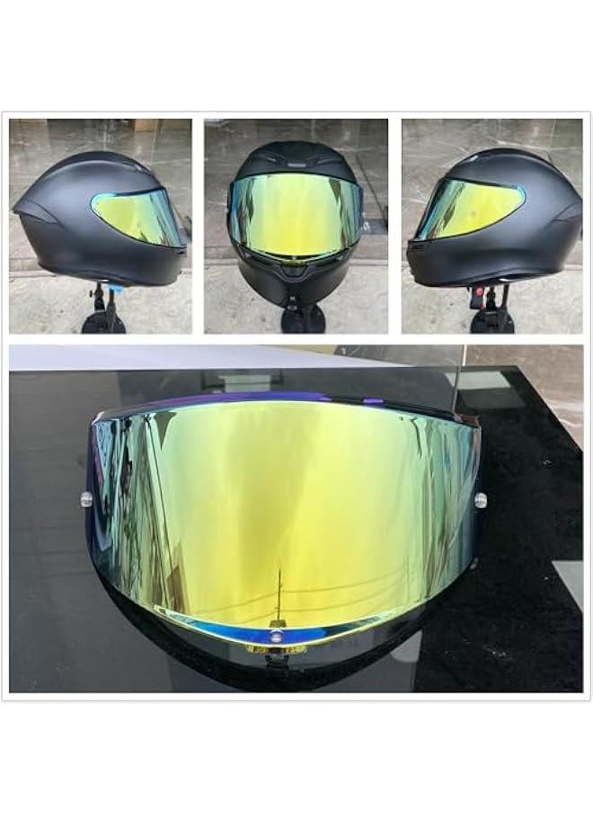 Arabest - Shield Visor for AGV K6 K6S Helmet Accessories (RevoDeepGold) - Image 1