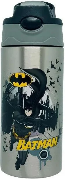 Masho Trend 500 ml Batman Water Bottle Steel Water Bottle Steel Water Bottle Kids Water Bottle Kids Steel Water Bottle Batman Water Bottle