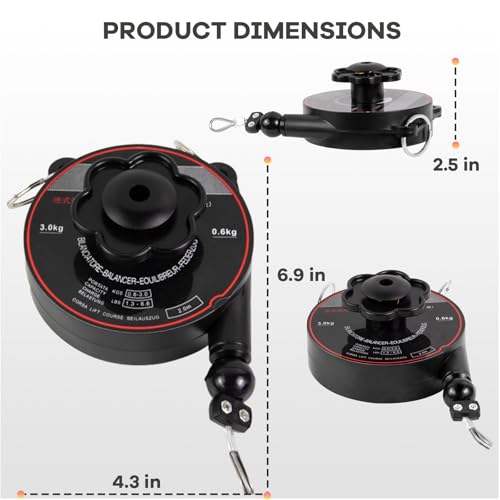 FETUSI Flexible charging Universal EV Overhead Retractable Cable Management System for Tesla & Other Electric Vehicles,Garage Charging Cable Organizer for All Level 2 Chargers-Mounts to Ceiling and Wall - Image 2