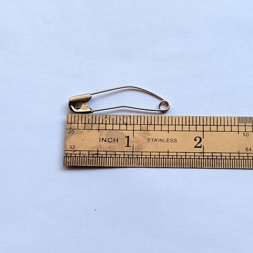 ibotti Curved Safety Pins for Quilting, Basting Pins, Size 2, 100-count - Image 4