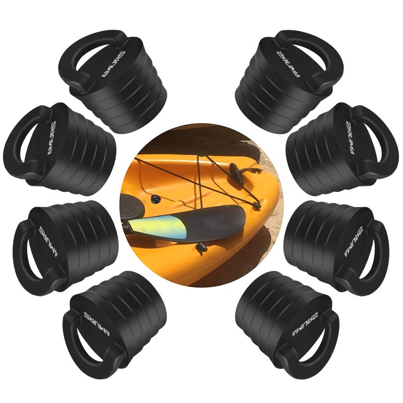 AMURS Kayak Scupper Plug Kit Scupper Plugs Drain Holes Stopper with Silicone Handle Universal Kayak Plugs for sit on top of Kayak Canoe Boat