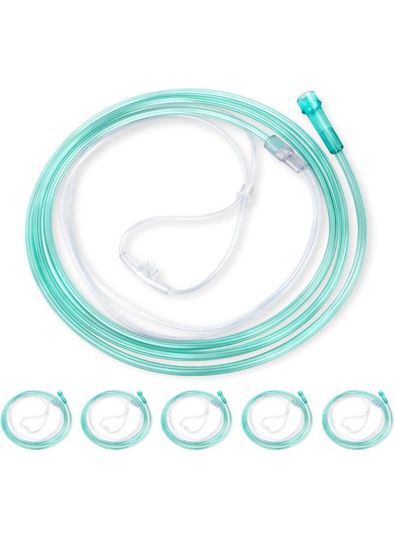 Bromed Oxygen Nasal Cannula Adult 5PCS | Soft Comfortable Oxygen Tubing for Adult Respiratory Care - Image 1