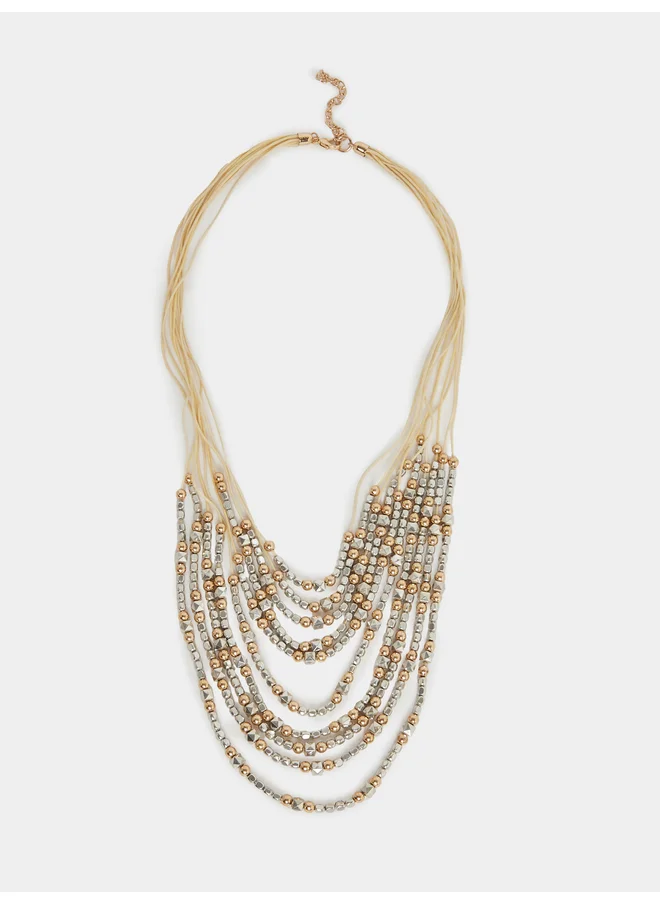 ستايلي Styli Beaded Layered Necklace