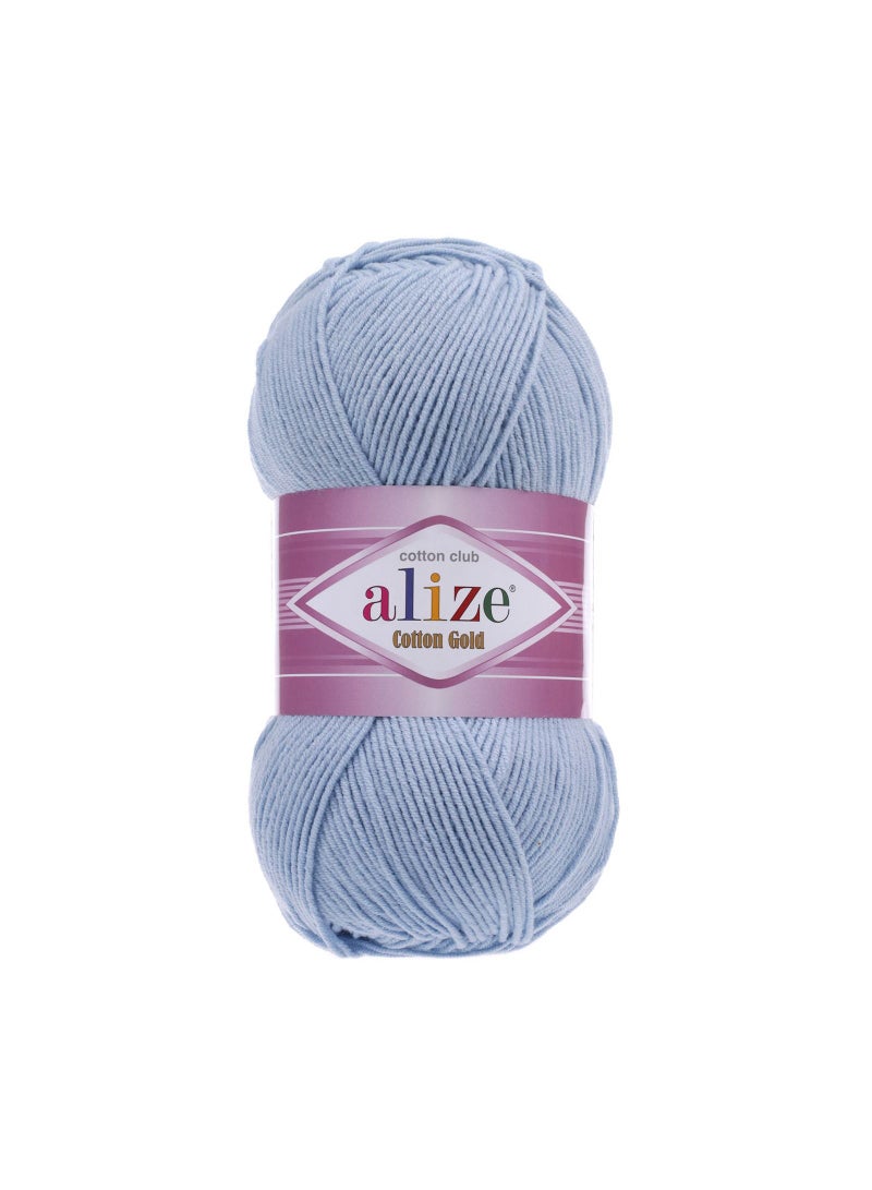 ALIZE Cotton Gold Yarn 40 Blue 100g