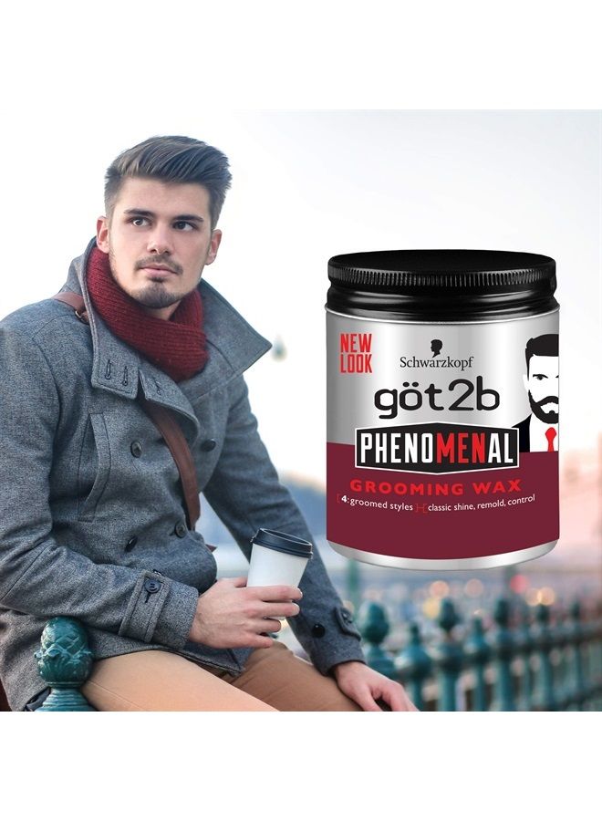 Got2b Phenomenal Grooming Hair Wax, 3.5 Ounce - Image 4
