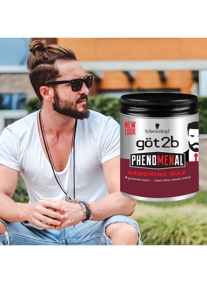 Got2b Phenomenal Grooming Hair Wax, 3.5 Ounce - Image 3