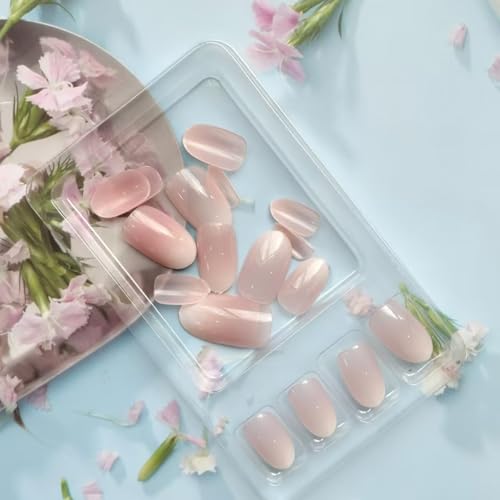 Obtheleg Press On Nails for Women Fake Nails 24 Pcs Nail Extension kit Stick On Nails with Nail Stickers - Image 4