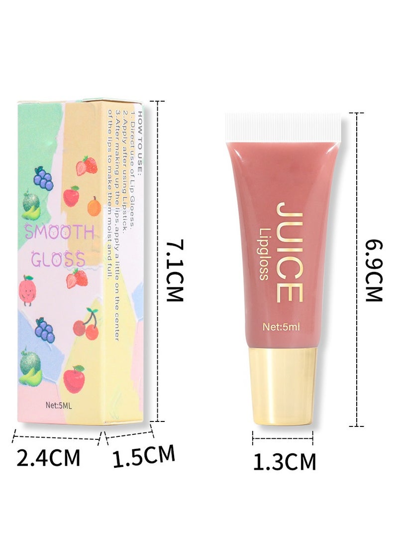 Mei Lifestyle - Smooth Gloss Juice Lip Gloss Hydrating Lip Gloss Infused with Delicious Fruit Flavors - 5 ml - Image 1
