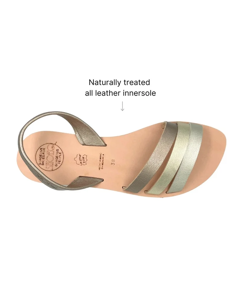 SHOEQ Bronze Sunkissed Avarca for Women | Best Price UAE