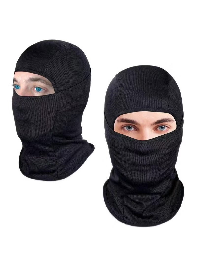 قناع الوجه بالاكلافا للحماية من الأشعة فوق البنفسجية من الحرير الجليدي للرجال والنساء، غطاء للشمس لركوب الدراجات، والتسلق، والجري - Image 3