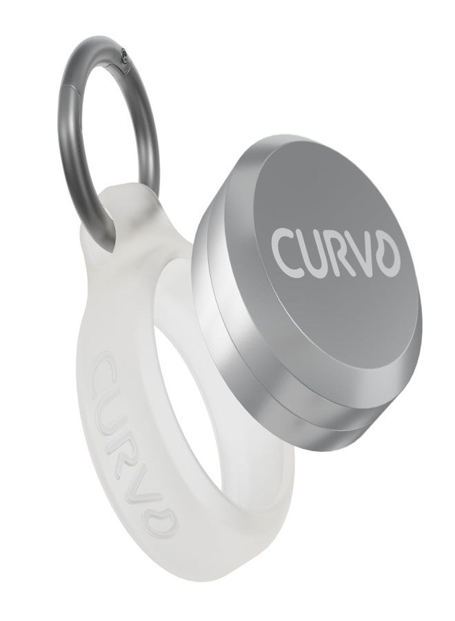 CURVD حقيبة حمل فاخرة من CURVD - علبة متينة للسفر مع سلسلة مفاتيح، وحامل صغير مقاوم للماء لسدادات الأذن والأدوية والعملات المعدنية، متوافقة مع Loop وEargasm وVibes، أو علبة حبوب صغيرة الحجم للمحفظة - Image 1