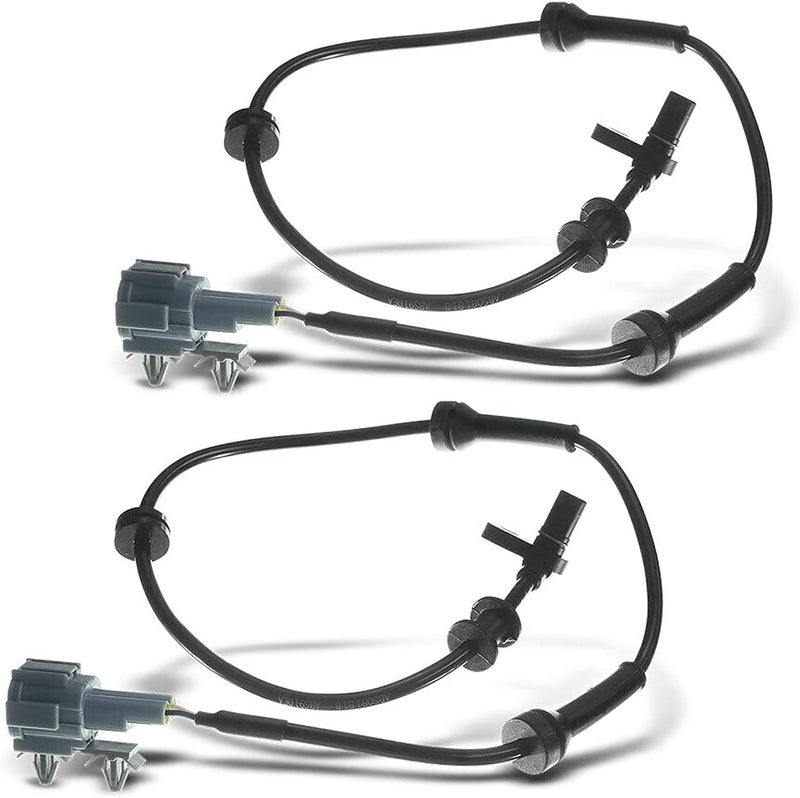 YHTAUTO Set of 2 Front Left and Right ABS Wheel Speed Sensors for Nissan Frontier Xterra 2005-2014 Pathfinder Suzuki Equator - Image 1