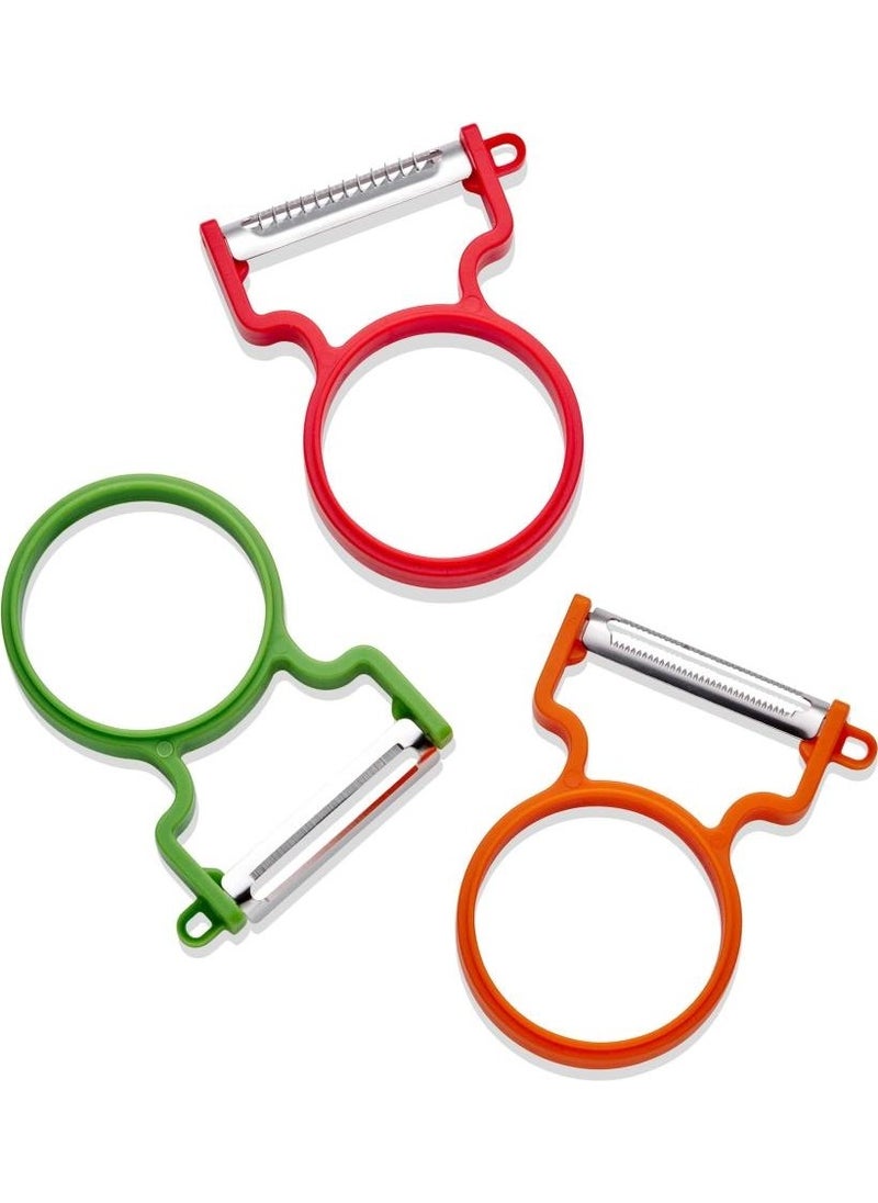 THE MIA Cutt Vegetable Peeler - Set of 3  - Image 1
