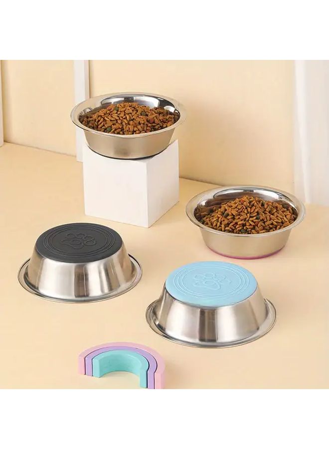 Sky Blue Two In One Non Slip Dog Water Dispenser For Travel - Image 3