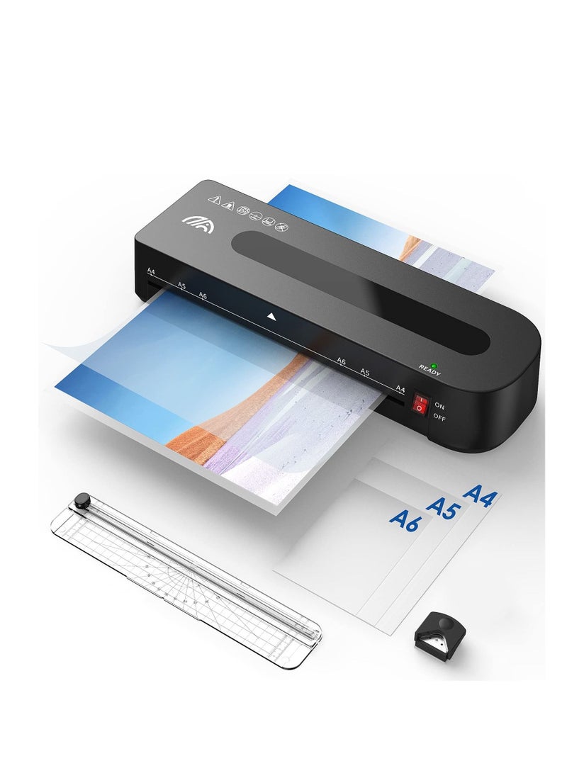 KASTWAVE Laminator Machine, KASTWAVE A4 Laminator with 30 Laminating Pouches Laminator Machine A4 A5 A6 Laminator Set - Image 1