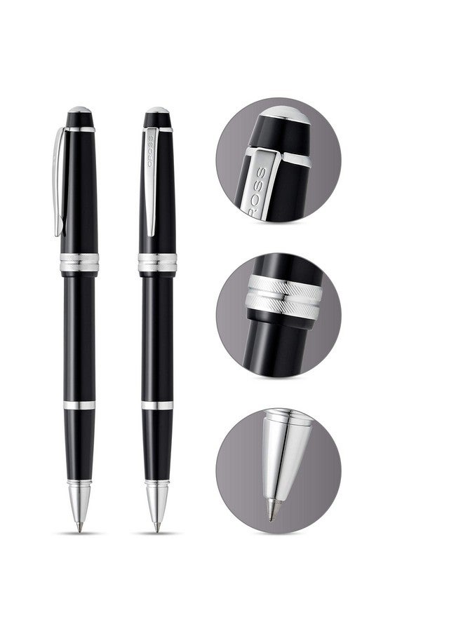 Cross Bailey Light Polished Black Resin Rollerball Pen - Image 2