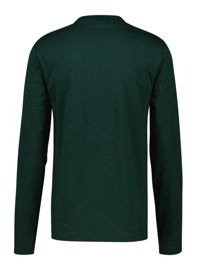 GANT Regular Fit Tonal Shield Long Sleeve T-Shirt