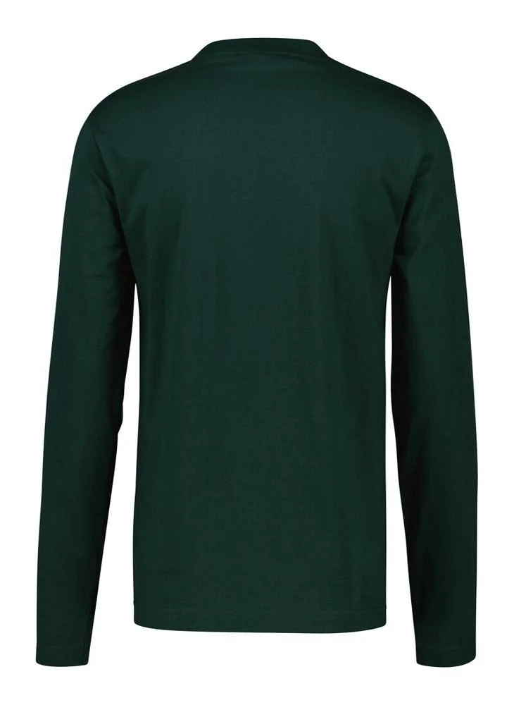 GANT Regular Fit Tonal Shield Long Sleeve T-Shirt