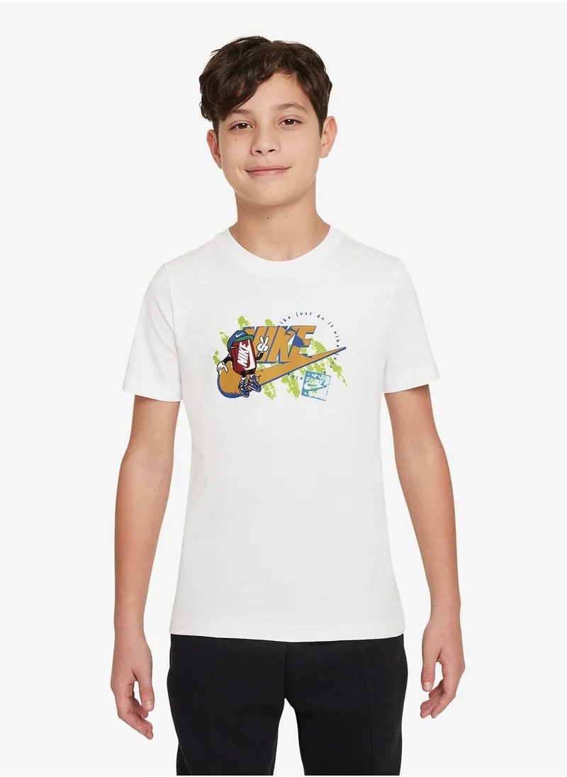 Nike Youth Nsw Boxy 1 Futura T-Shirt