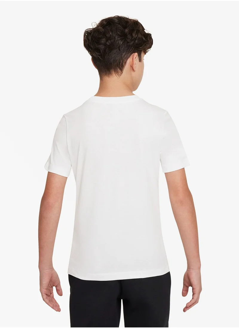 نايكي Youth Nsw Boxy 1 Futura T-Shirt