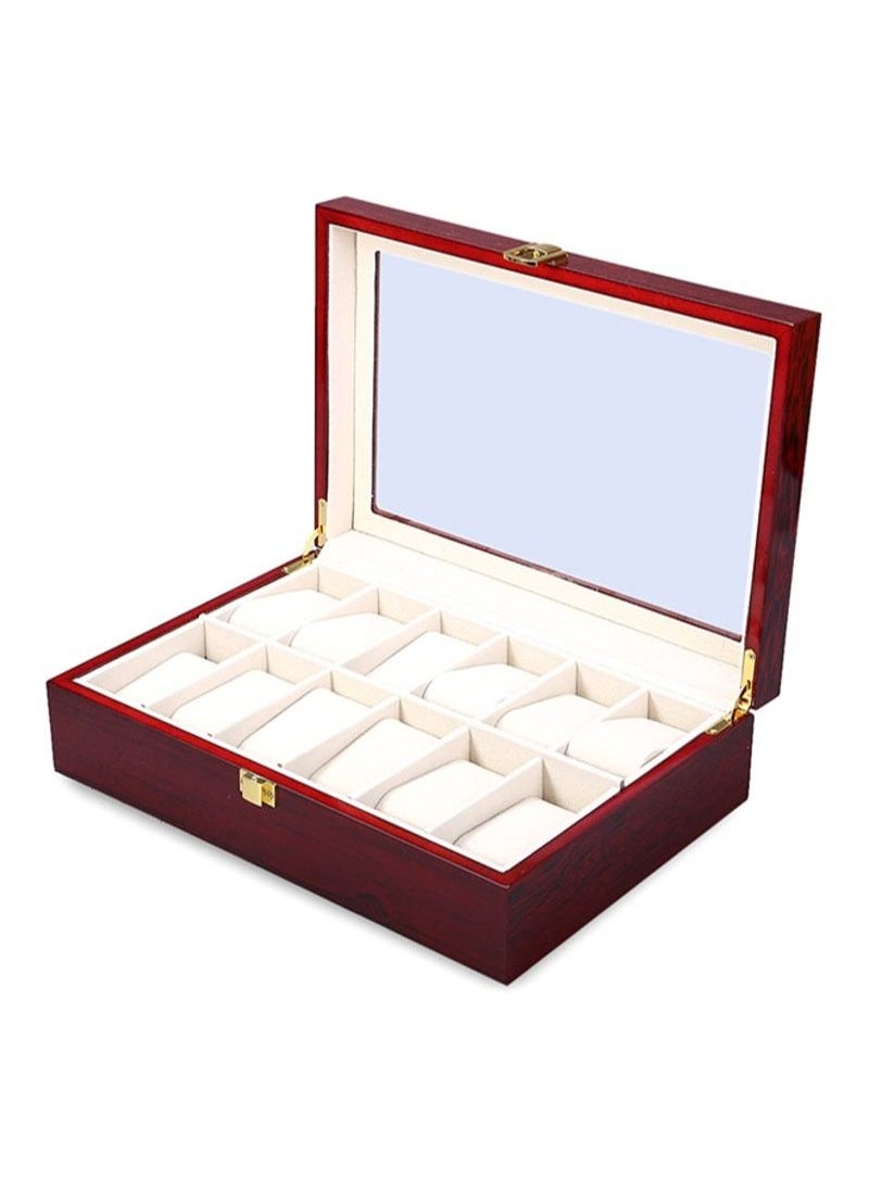 Generic - 12-Slot Watch Display Wooden Box - Image 1