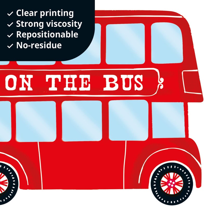 ديكو وال Decowall SG3-2308 وسائل النقل وملصقات الجدار على الطريق شارات الأطفال قشور وعصا قابلة للإزالة لغرفة نوم الحضانة D؟ - Image 4