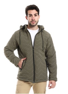 Mens Capotene Lining Jacket With Zipper