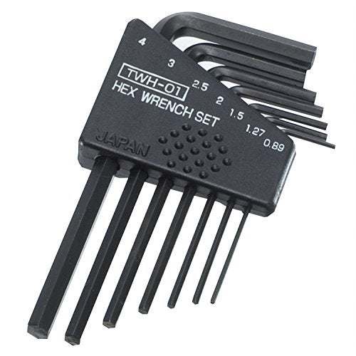 ENGINEER Allen Wrench Set of 7 TWH-01 Silver Opposite Side 0.89-4.0mm - Image 1