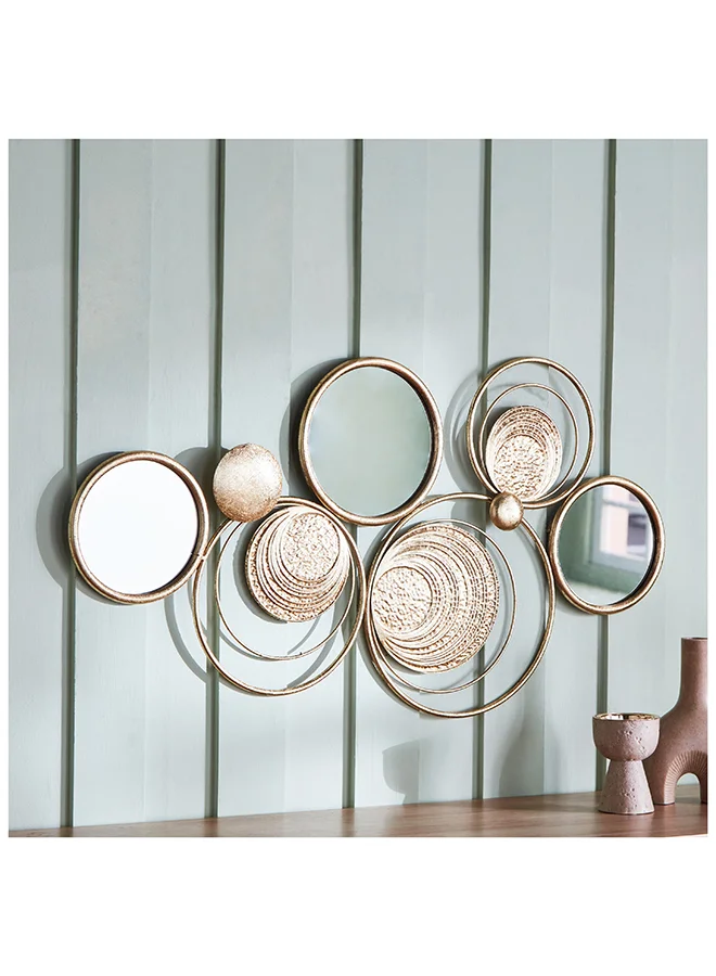 هوم بوكس ريزا ديكور حائط معدني ٨٩.٥ × ٤٩ × ٤ سم